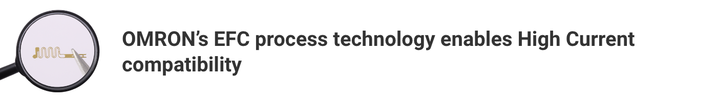 Aratas’s EFC process technology enables High Current compatibility