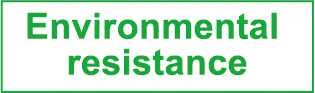 Environmental resistance