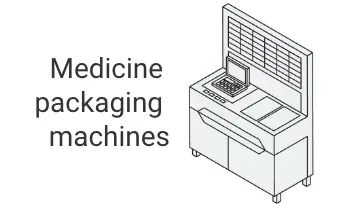 Medicine packaging machines