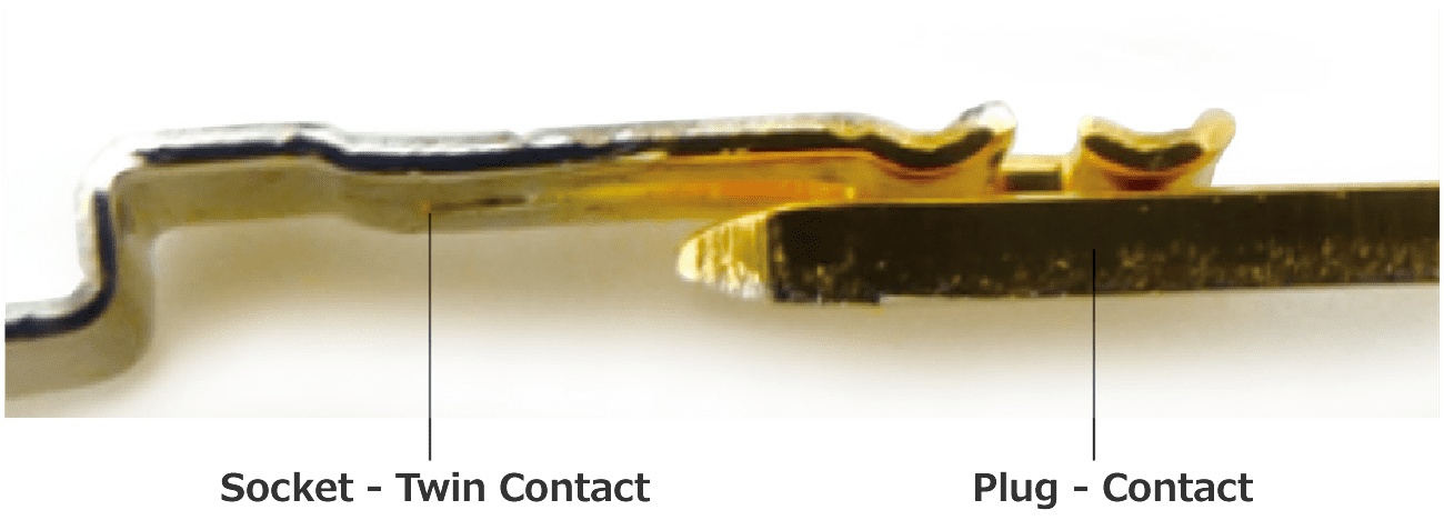 Twin-contact type