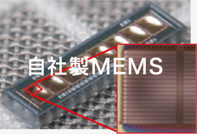 自社製MEMS