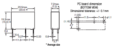 PC board terminal