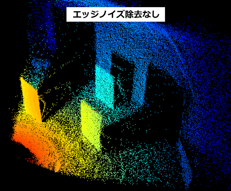 エッジノイズ除去なし