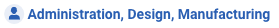 Administration, Design, Manufacturing