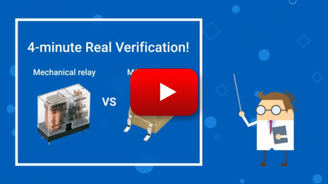 4-min Real Verification! Mechanical relay vs MOSFET relay