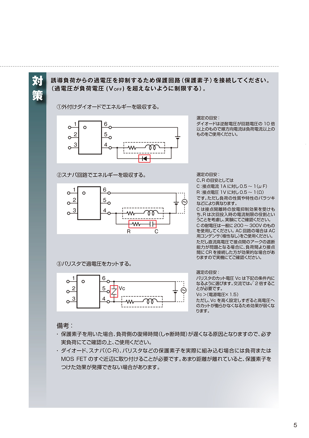 MOSFET リレー編