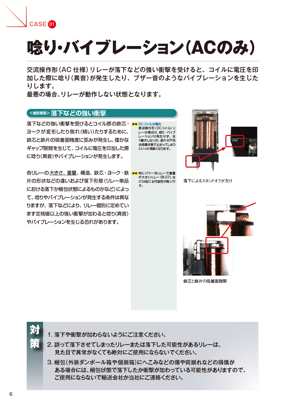 プリント基板用 メカニカルリレー編