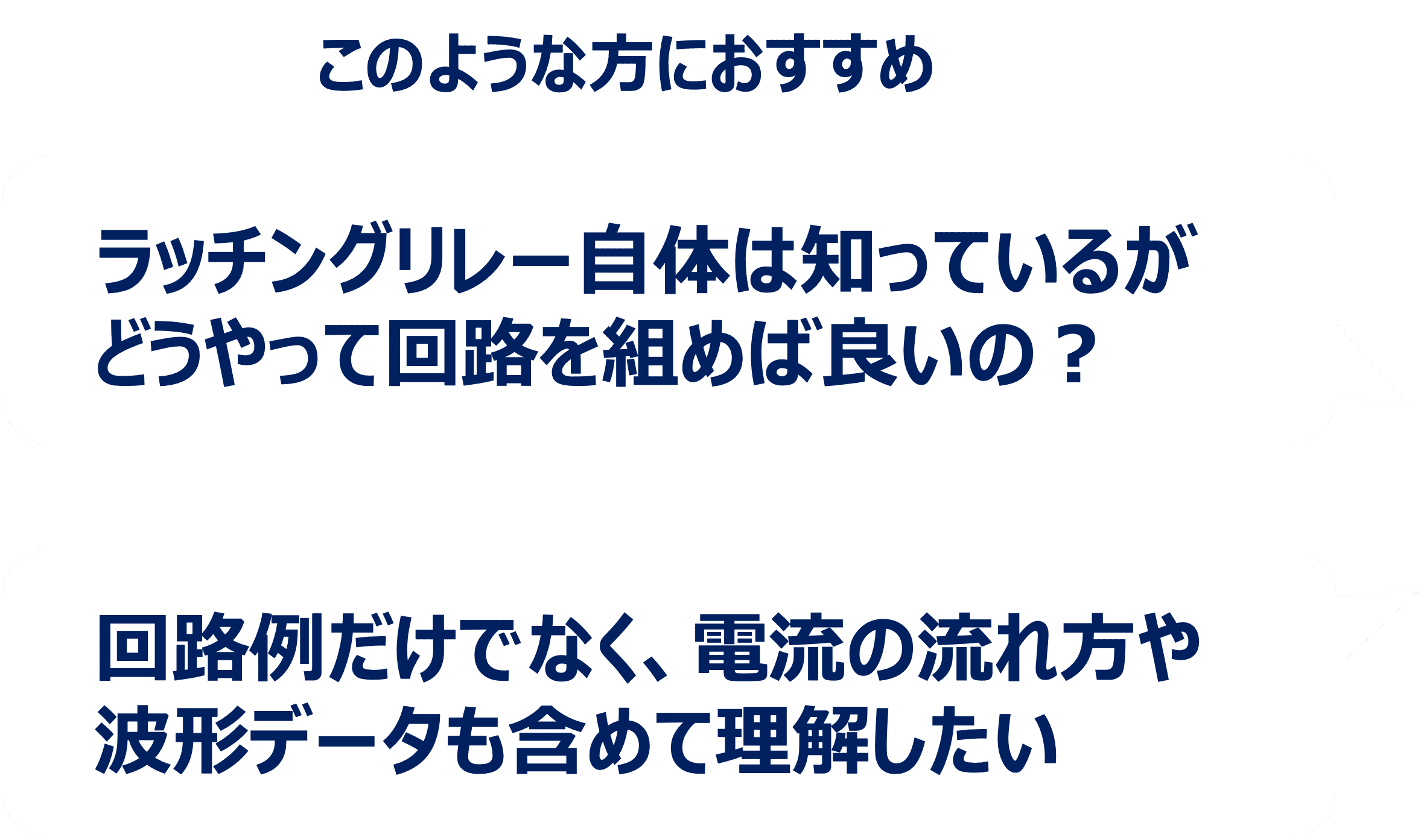 このような方におすすめ：ラッチングリレー自体は知っているがどうやって回路を組めば良いの？回路例だけでなく、電流の流れ方や波形データも含めて理解したい