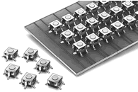 タクタイルスイッチ SMDタイプ: B3S