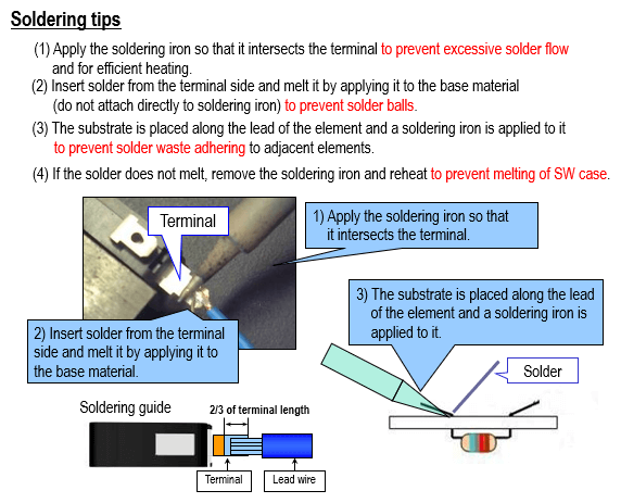 Soldering tips
