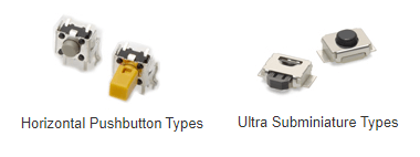 Horizontal Push Type / Ultra Subminiature Type