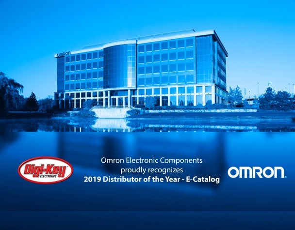 Digi-Key Electronics Named 2019 Distributor of the Year