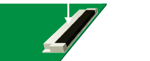 PCB thermal management diagram: Illustrating heat dissipation for surface mount power components.