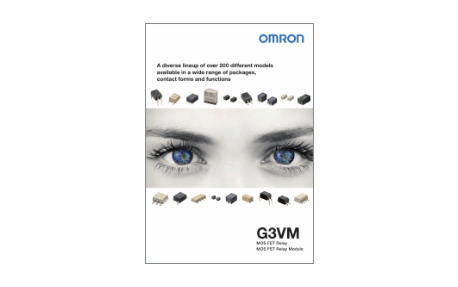 A diverse lineup of over 200 different models available in a wide range of packages, contact forms and functions G3VM MOSFET Relay MOSFET Relay Module