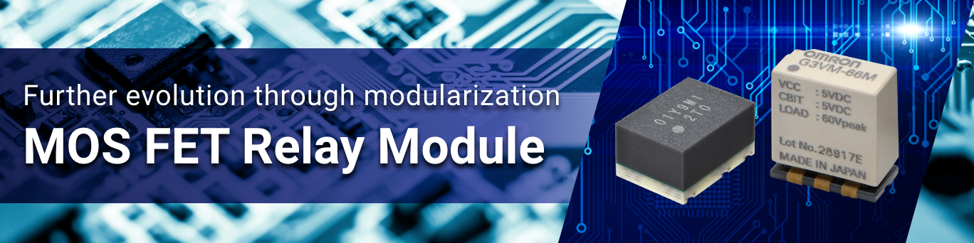 Further evolution through modularization MOSFET Relay Module