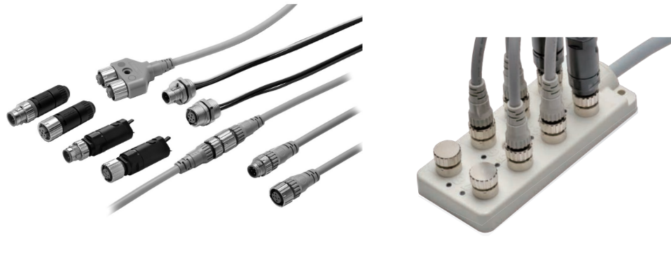 Visualizing the labor-saving benefits of tool-less connector and terminal installation.