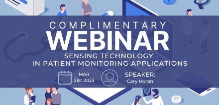 [Webinar] Sensing Technology in Patient Monitoring Applications