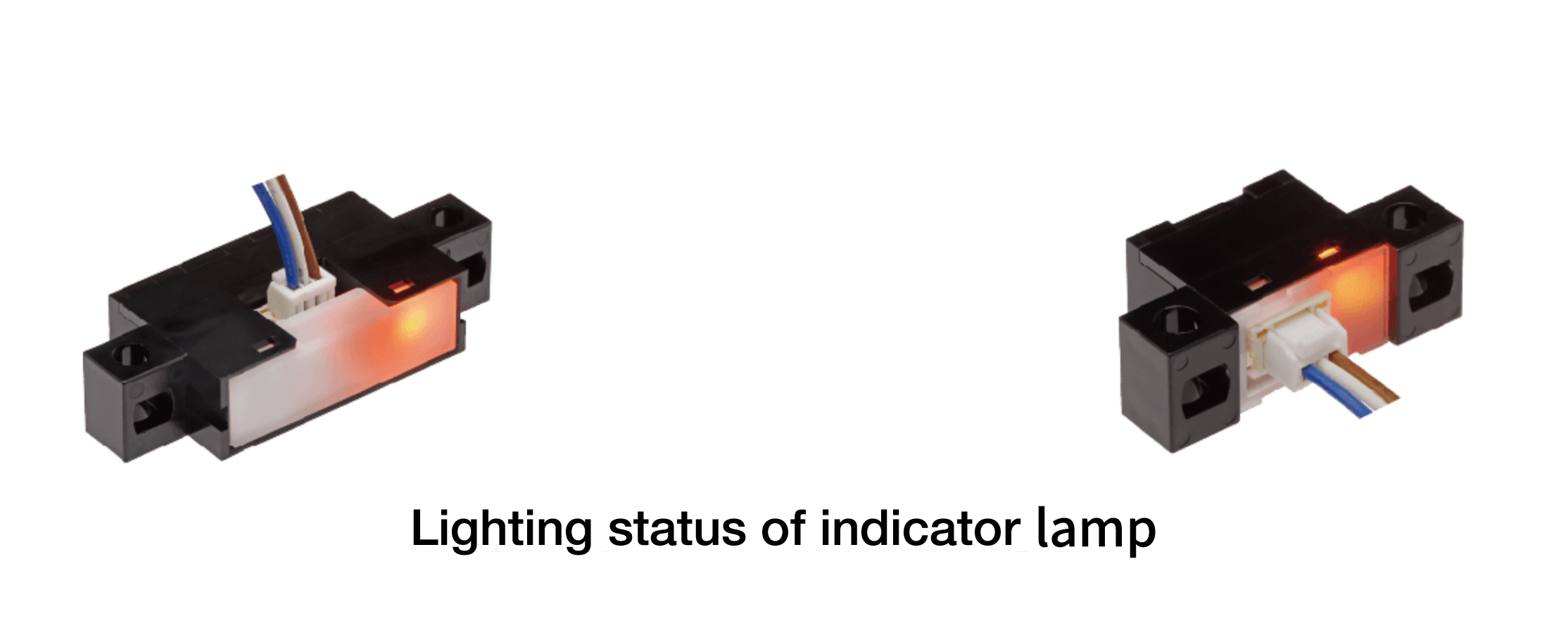 Ambient light resistance data for B5W sensors under high-intensity indoor lighting.