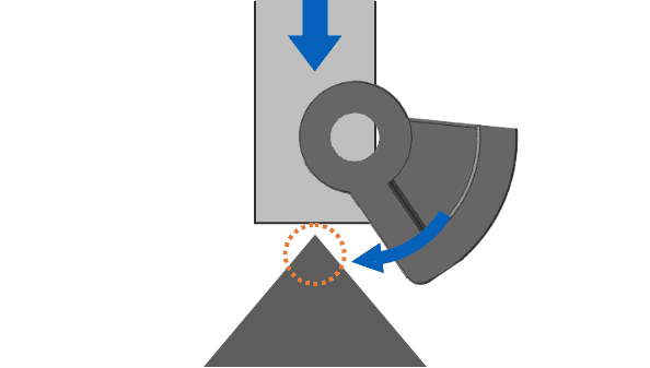 Lead wire exit options for the D2EW series: Side-exit vs. bottom-exit configurations.