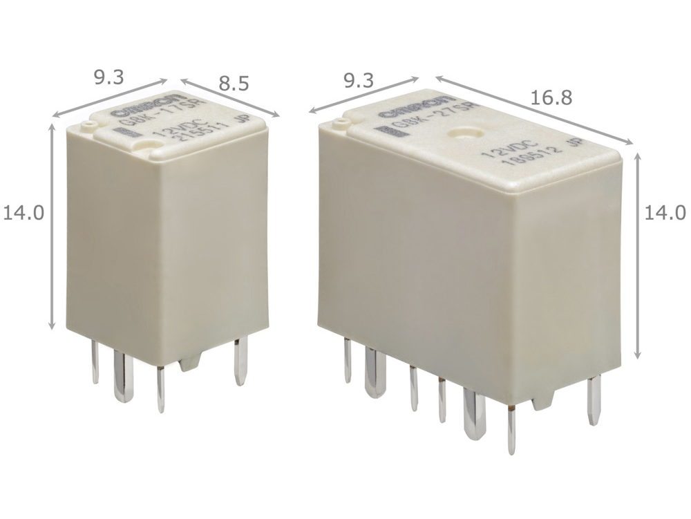 Data graph: Electrical life endurance of relays under high-inrush current loads.