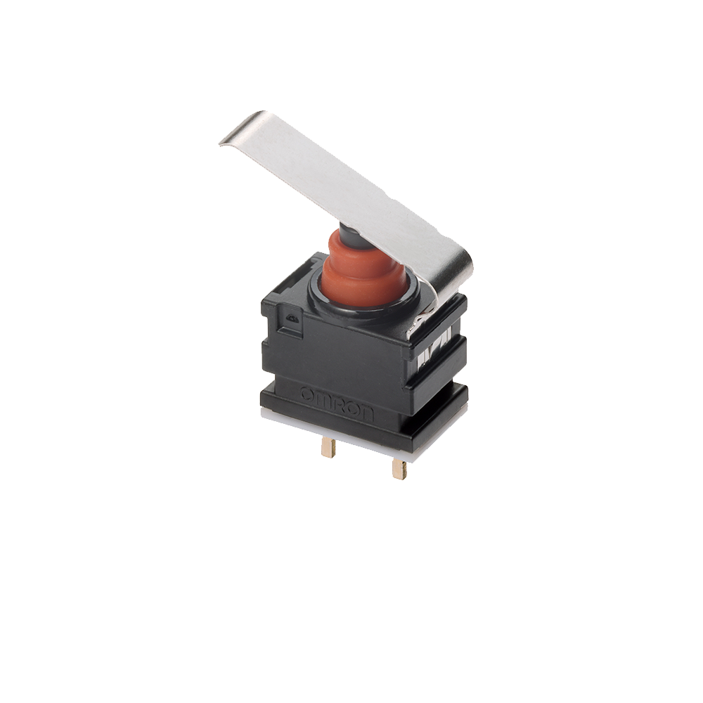 Product: Aratas D2GW low-load sealed switch for automotive sensors.