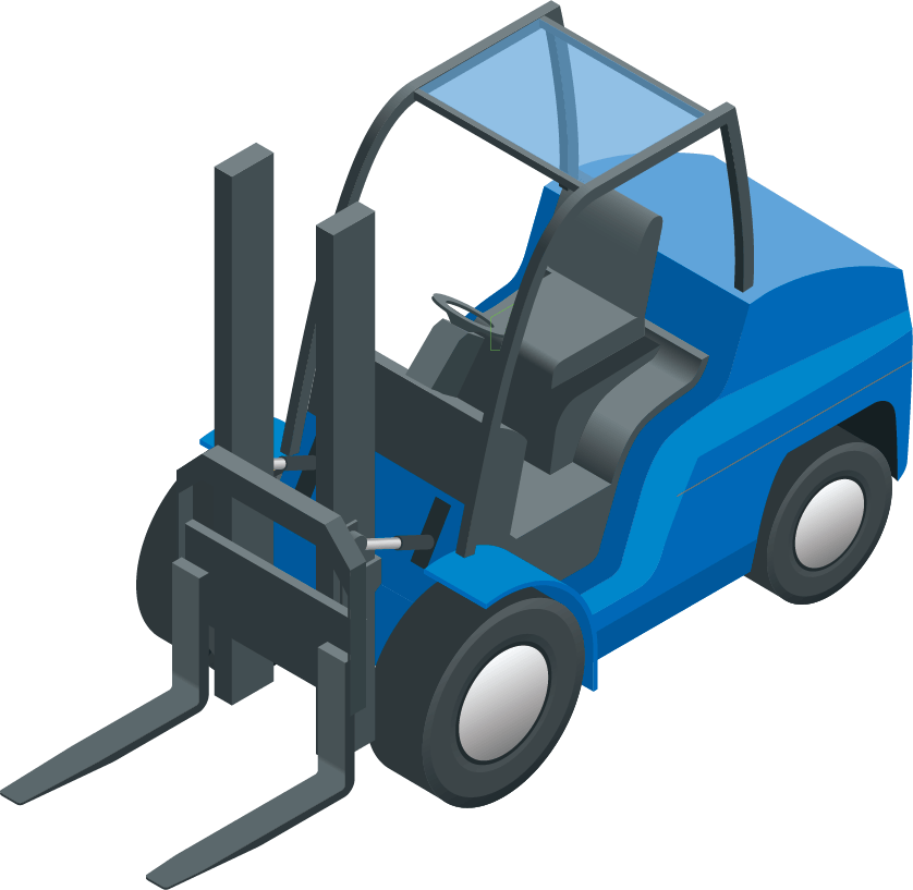 Application icon: High-capacity relays for electric industrial forklifts.