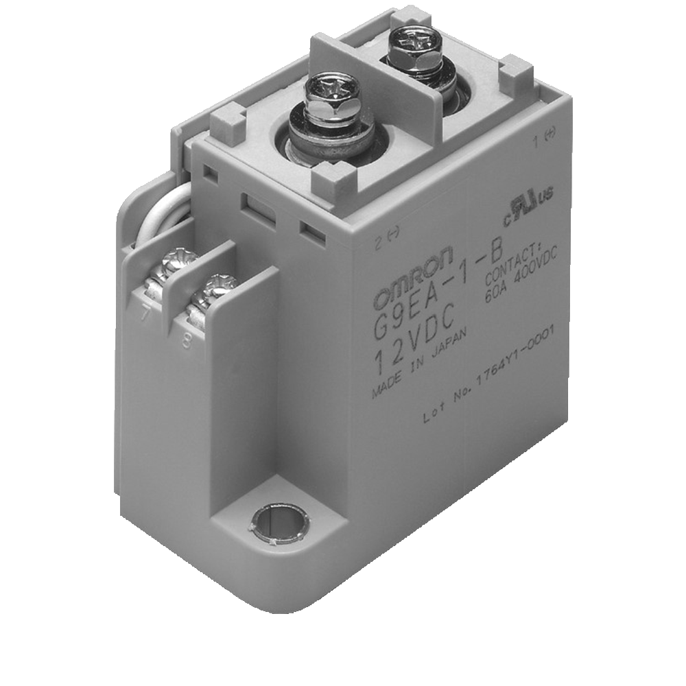 Product: Aratas G9EA High-voltage DC Relay for power line disconnection.