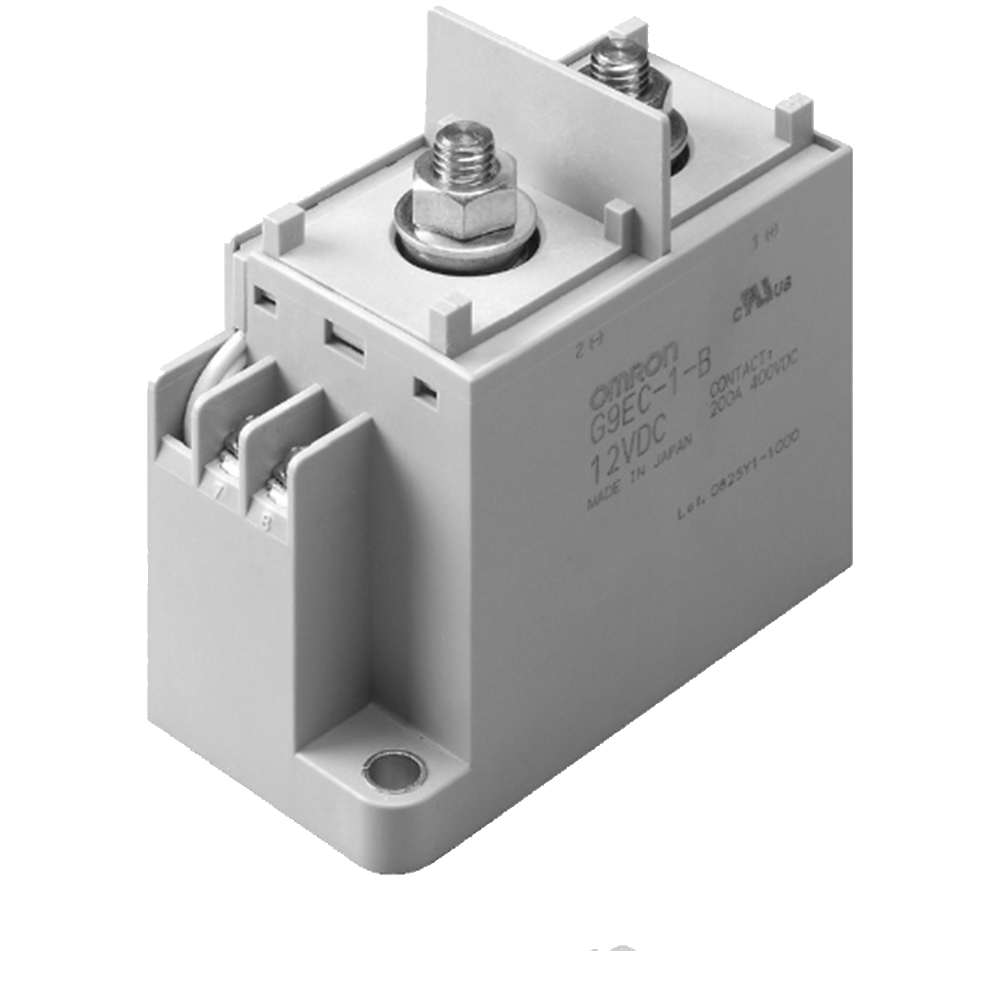 Product: Aratas G9EC High-capacity DC Relay for industrial mobility.