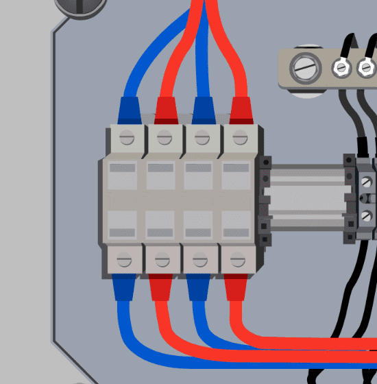Product image of Aratas G9KC: A high-capacity PCB power relay for three-phase power systems.