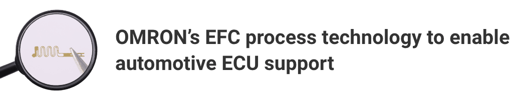 Aratas’s EFC process technology to enable automotive ECU support
