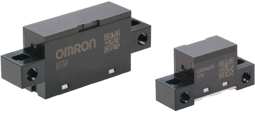 B5W Light Convergent Reflective Sensor: Reliable detection of transparent and dark objects.