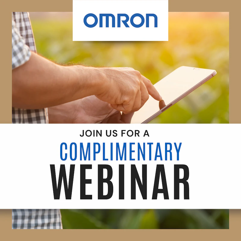 OMRON JOIN US FOR A COMPLIMENTARY WEBINAR