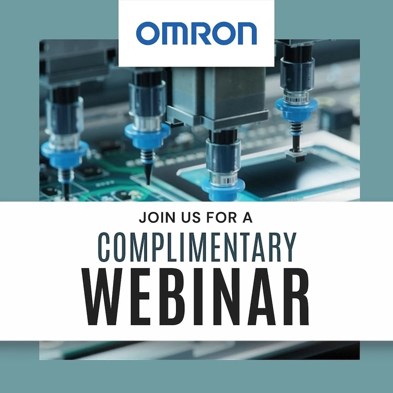 OMRON JOIN US FOR A COMPLIMENTARY WEBINAR