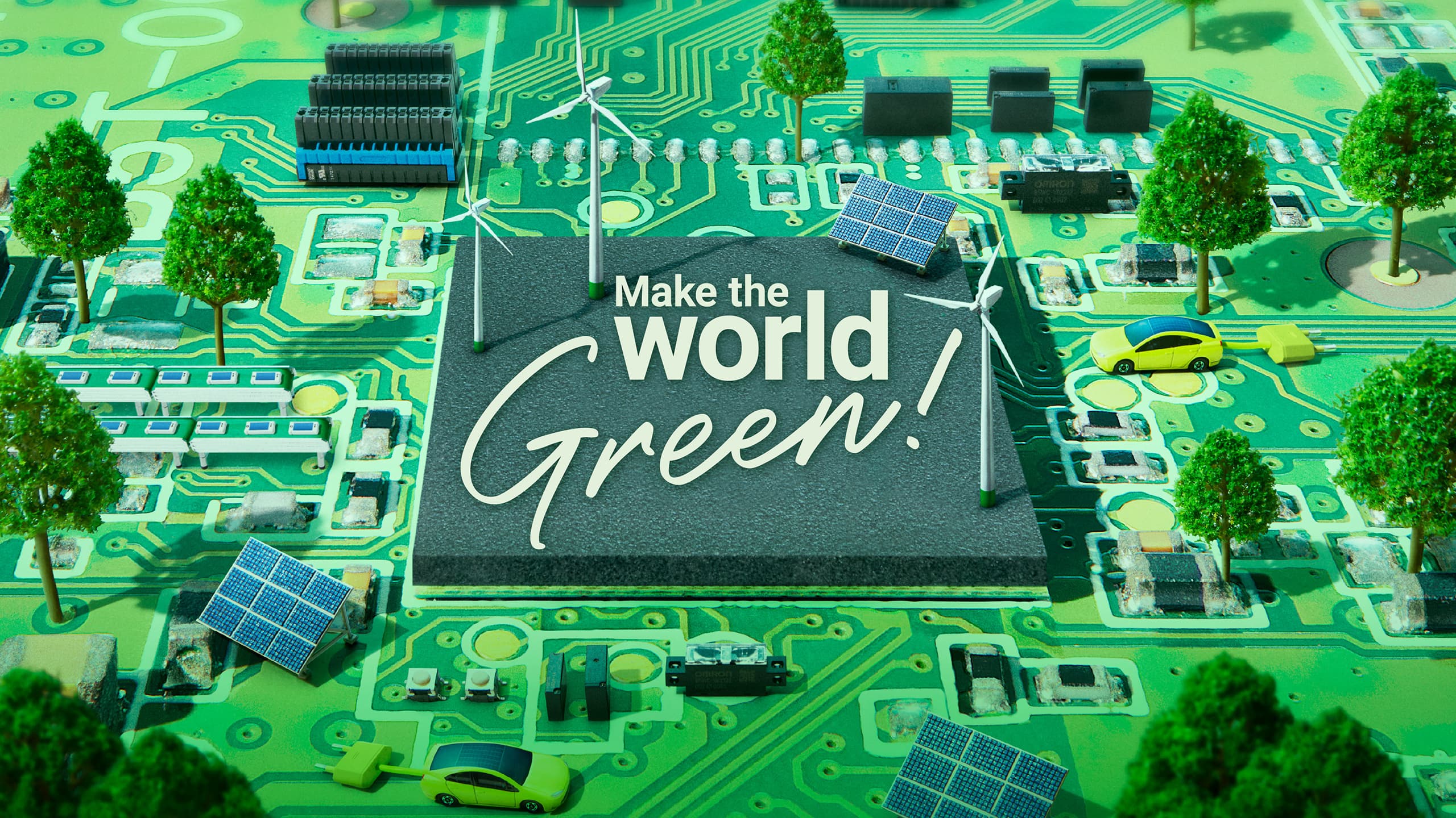 Make the world Green! Aratas GREEN PROJECT