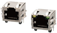 LAN Modular Jack Connectors: XM9B